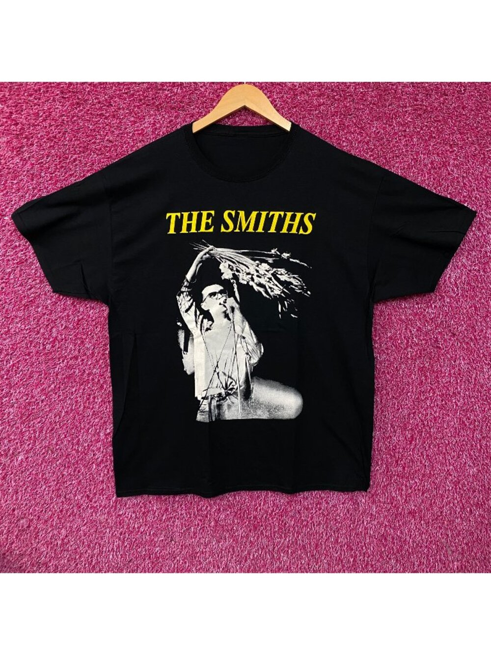The Smiths Morrissey Gladioli Rock Band Graphic T-Shirt XL